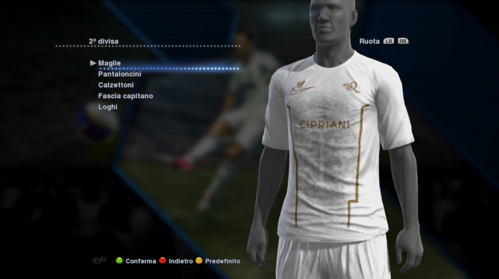 ravenna maglia tributo r10 ronaldinho pes2013